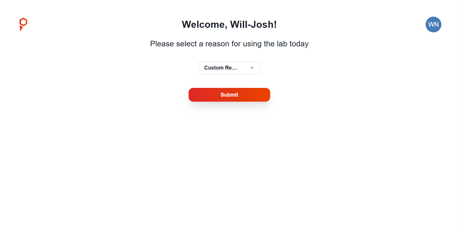 Pinpoint Custom Reasons Page